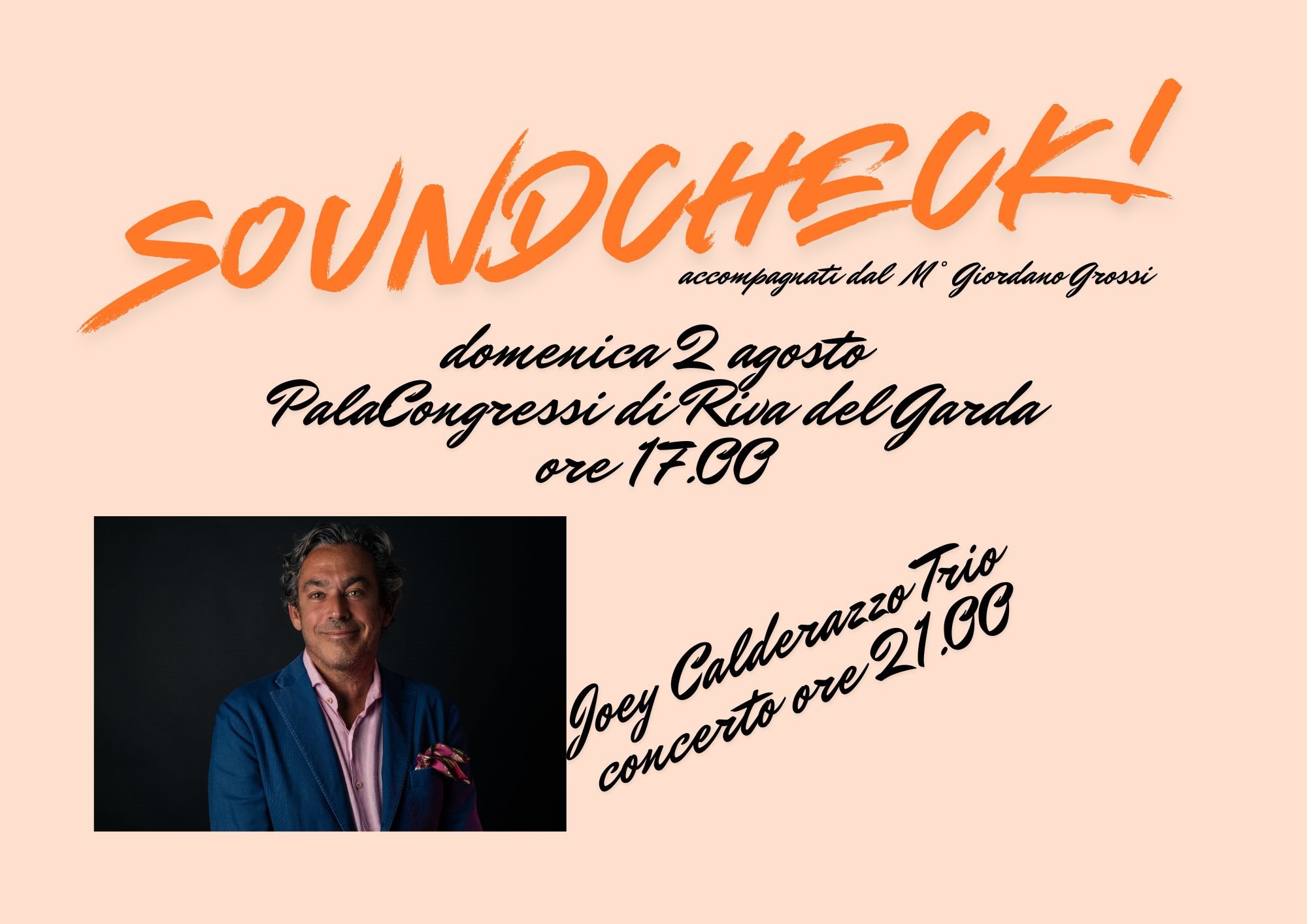 SOUNDCHECK! scopri il dietro le quinte di un concerto